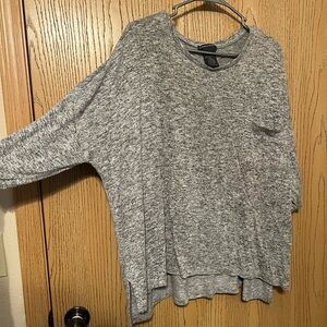 Gray Women's Top